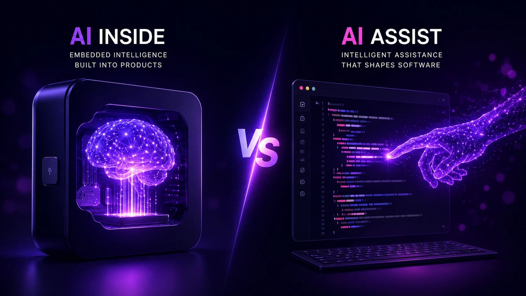 AI Development vs AI-Assisted Development